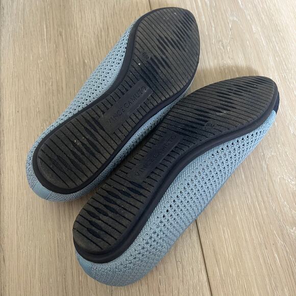 Vince Camuto 'Femils' Women's 6 Knit Washable Ballet Flat Blue Slip On Shoe - Picture 9 of 9